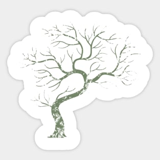 Grungy Tree Sticker